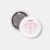 "Last Rodeo Bride Stamm Western Bachelorette" Magnet (Vorderseite/Rückseite)