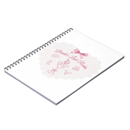 "Last Rodeo Bride Stamm Western Bachelorette" Notizblock (Linke Seite)