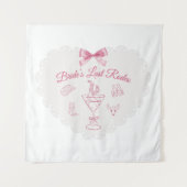 "Last Rodeo Bride Stamm Western Bachelorette" Wandteppich (Vorderseite)