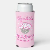 Last Rodeo Disco Cowgirl Bachelorette Selters Dosenkühler (Seltzer Vorderseite)