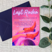 Last Rodeo - Disco Cowgirl Einladung