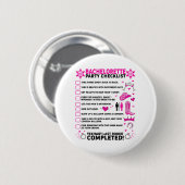 Last Rodeo Junggeselinnen-Abschied Bride Western C Button (Vorne & Hinten)