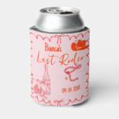 Last Rodeo Nashville Bachelorette Weekend Party Dosenkühler (Kanne Rückseite)
