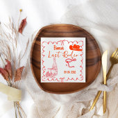 Last Rodeo Nashville Bachelorette Weekend Party Serviette