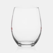 last rodeo pink and purple horseshoe floral weinglas ohne stiel (Links)