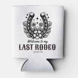 last rodeo western bachelorette party custom name dosenkühler