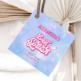 Last Splash Pool Party Bachelorette Geschenkanhänger