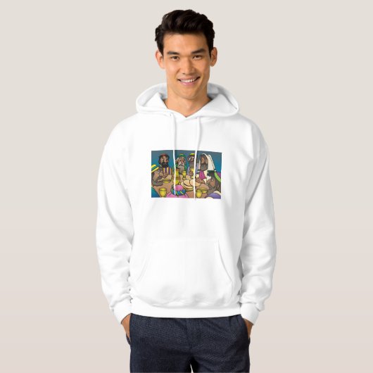 Last Supper Hoodie (Vorne ganz)