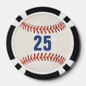 Last Swing Before the Ring Baseball Bachelor Party Pokerchips (Rückseite)