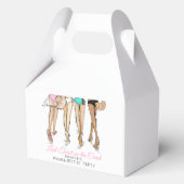 Last Toast on the Coast Beach Bikini Bachelorette Geschenkschachtel (Vorderseite)