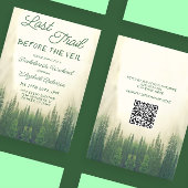 Last Trail Before The Veil Bachelorette Einladung