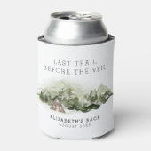 Last Trail Before The Veil Bachelorette Weekend Dosenkühler (Kanne Vorderseite)