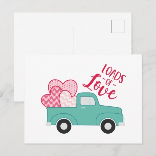 Lasten der Liebe Postkarte (Vorne/Hinten)