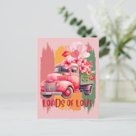 Lasten der Liebe Postkarte (Stehend Vorderseite)