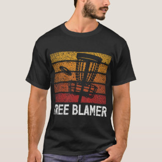Lästermaul am Baum Lustiges Disc-Golf-Design T-Shirt