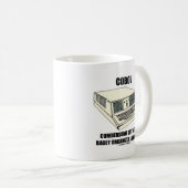 Lästige überholte schlecht organisierte Sprache Kaffeetasse (VorderseiteRechts)