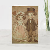 Lasting love Valentine's Karte (Rückseite)