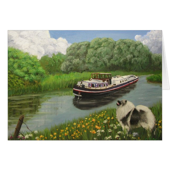 "Lastkahn-Hund " (Vorderseite (Horizontal))