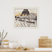 Lastkähne Poster (Küche)