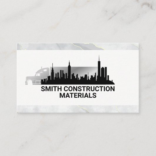 Lastkraftwagen | Bau | Property Dev Visitenkarte (Vorderseite)