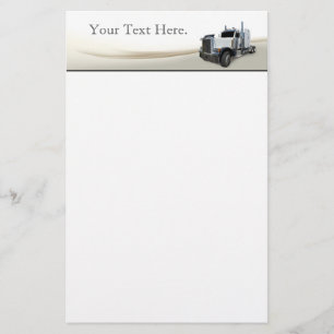 Lastkraftwagen Briefpapier