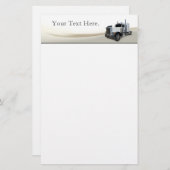 Lastkraftwagen Briefpapier (Vorne/Hinten)