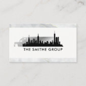 Lastkraftwagen | City Skyline Visitenkarte (Vorderseite)