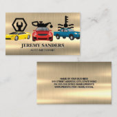 Lastkraftwagen Exotik- und Sportwagen | Auto Visitenkarte (Vorne/Hinten)