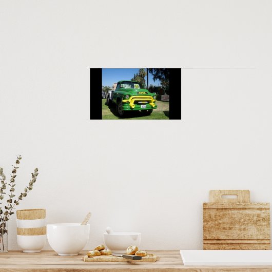 Lastkraftwagen GMC Plakat (Küche)