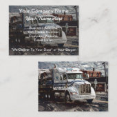 Lastkraftwagen Güterverkehrsunternehmen Schwertran Visitenkarte (Vorne/Hinten)