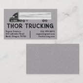 Lastkraftwagen Hauling Logistics Trucking Moving T Visitenkarte (Vorne/Hinten)