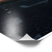 Lastkraftwagen in Kasachstan Fotodruck (Ecke)