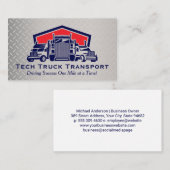 Lastkraftwagen | Lieferungen Visitenkarte (Vorne/Hinten)