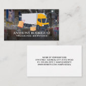 Lastkraftwagen | Logistiklager Visitenkarte (Vorne/Hinten)