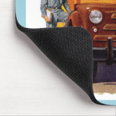 Lastkraftwagen Mousepad (Ecke)