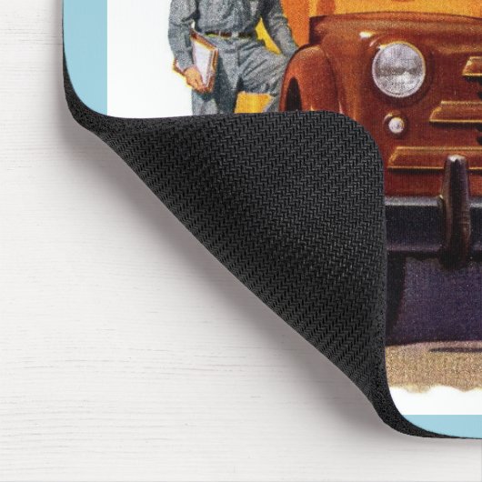 Lastkraftwagen Mousepad (Ecke)