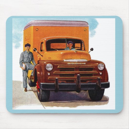 Lastkraftwagen Mousepad (Vorne)