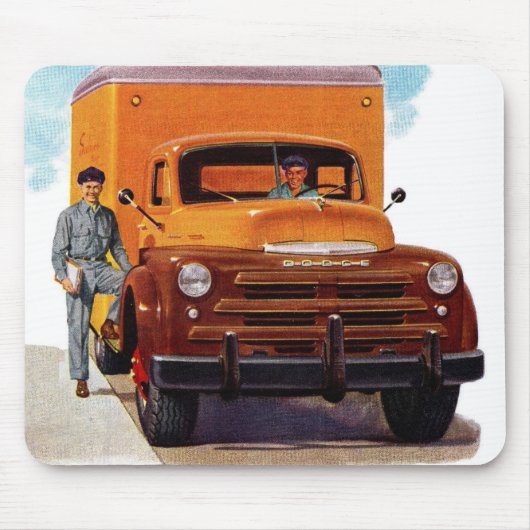 Lastkraftwagen Mousepad (Vorne)