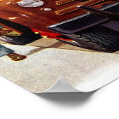Lastkraftwagen Poster (Ecke)