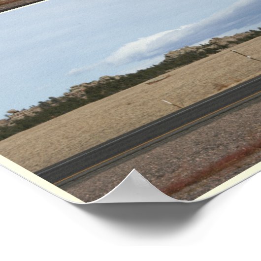 Lastkraftwagen Poster (Ecke)