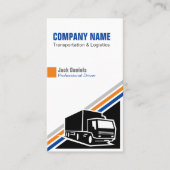 Lastkraftwagen | Transport & Logistik Visitenkarte (Vorderseite)