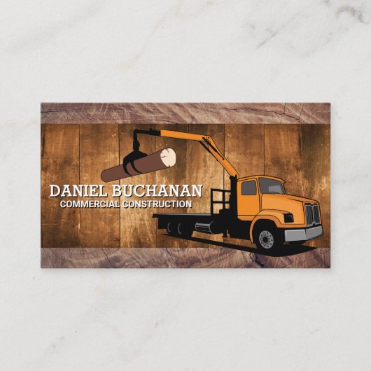 Lastkraftwagen Visitenkarte (Vorderseite)