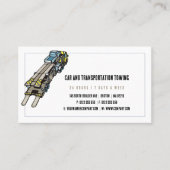 Lastkraftwagendienste | Ihr Schleppseil jederzeit  Visitenkarte (Vorderseite)