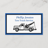 Lastkraftwagendienste Visitenkarte (Vorderseite)