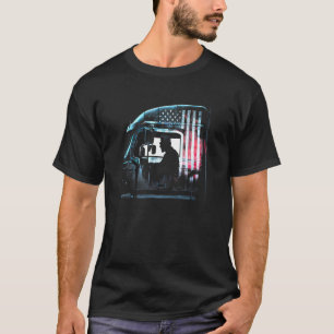 Lastkraftwagenfahrer American Big Rigs Diesel Truc T-Shirt