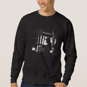 Lastkraftwagenfahrer Amerikaner Big Rigs Diesel Tr Sweatshirt