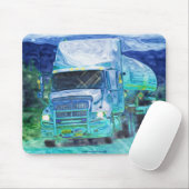 Lastkraftwagenfahrer Mousepad (Mit Mouse)