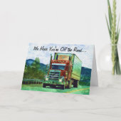 LASTWAGEN-FAHRER u. FERNLASTFAHRER erhalten wohle Karte (Vorderseite)