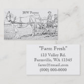 Lastwagen-Fahrt Visitenkarte (Vorne/Hinten)