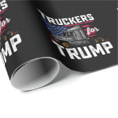 Lastwagen für die Präsidentschaftswahl von Trump V Geschenkpapier (Rolleneckpunkt)